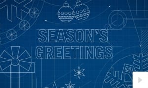 Blueprint Greetings corporate holiday ecard thumbnail