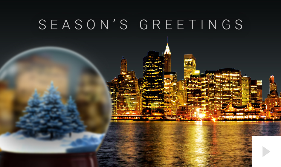 City Snow Globe