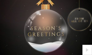 glass ornament corporate holiday ecard thumbnail