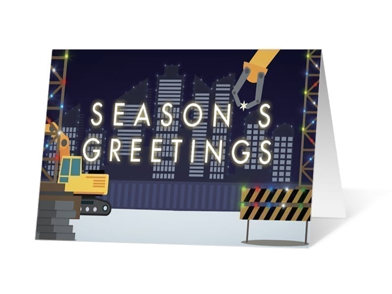 Precision corporate holiday print thumbnail