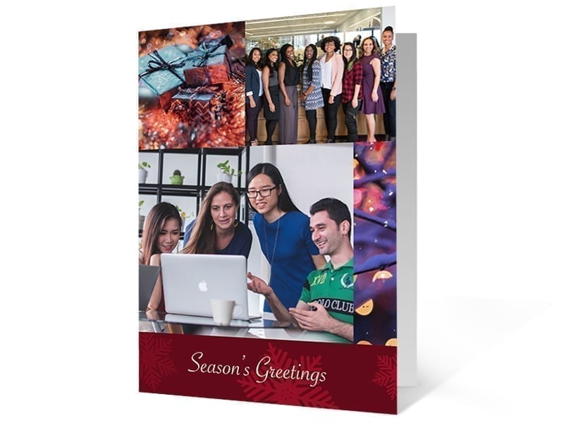 Scrapbook Holiday Print Card Thumbnail