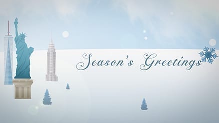 2017 From all of us corporate holiday ecard thumbnail