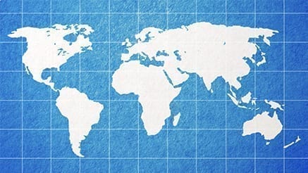 World Map Greetings