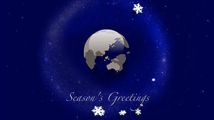 Cool Radiance corporate holiday ecard thumbnail