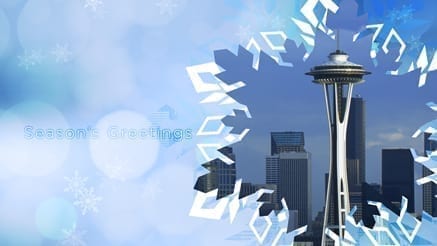 Snowflake Impressions corporate holiday ecard thumbnail