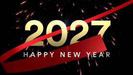 New Year Ribbon