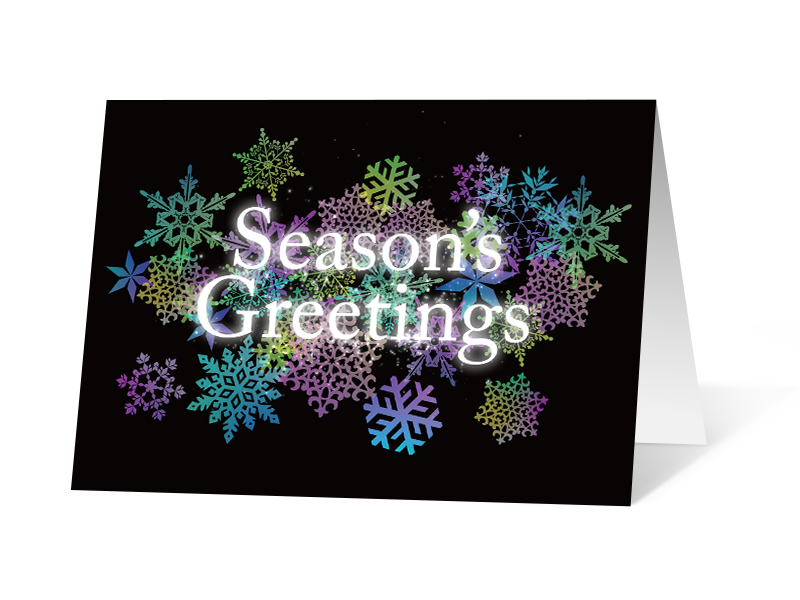 Ethereal corporate holiday print thumbnail
