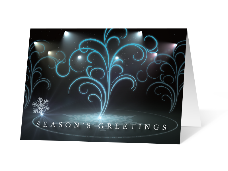 Ice Dance corporate holiday print thumbnail