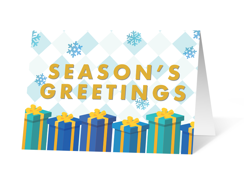 Holiday Hop corporate holiday print thumbnail