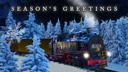 Winter Express corporate holiday e-card thumbnail