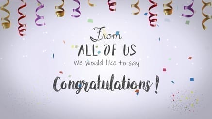 Congratulations 07
