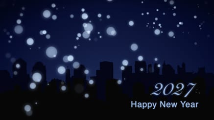 New Year Skyline